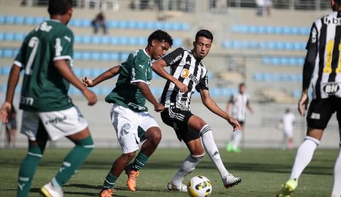Palmeiras perde para o Atlético-MG, mas avança no Brasileiro Sub-17