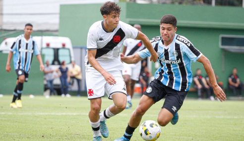Grêmio vence Vasco de novo e é semifinalista do Brasileiro Sub-17