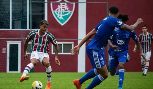 Fluminense derrota Cruzeiro na ida das oitavas de final da Copa do Brasil Sub-20