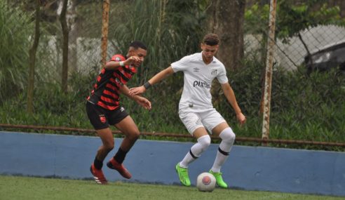 Santos vence Flamengo na ida das quartas de final do Paulistão Sub-17