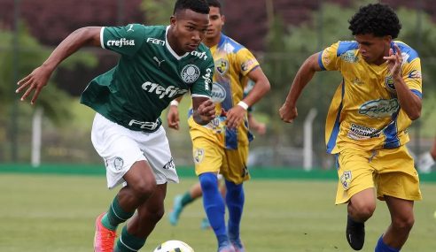 Palmeiras vence IAPE no jogo de ida das quartas de final da Copa do Brasil Sub-20