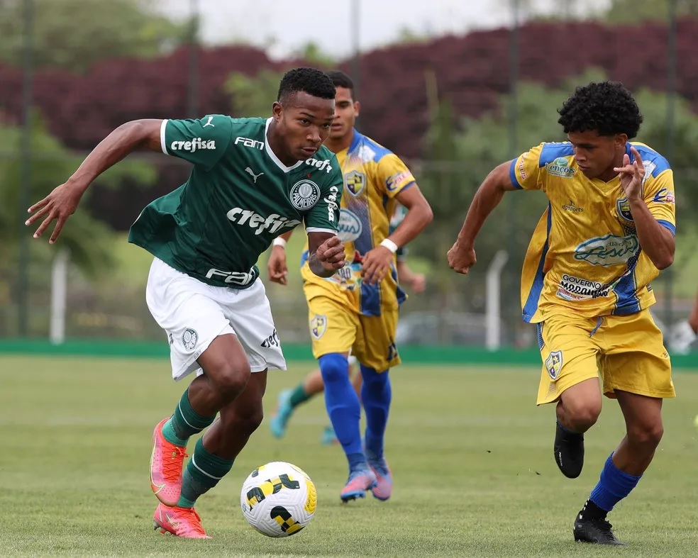 Palmeiras vence IAPE no jogo de ida das quartas de final da Copa do Brasil Sub-20