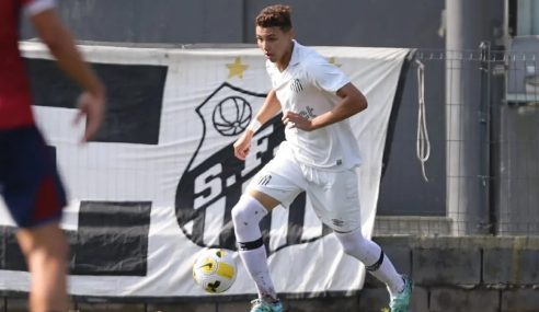 Santos goleia Fortaleza e vai à semifinal do Brasileiro Sub-17
