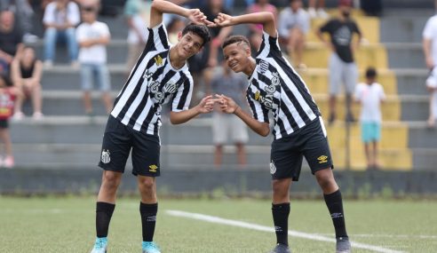Santos goleia Linense fora de casa na ida das oitavas do Paulista Sub-13