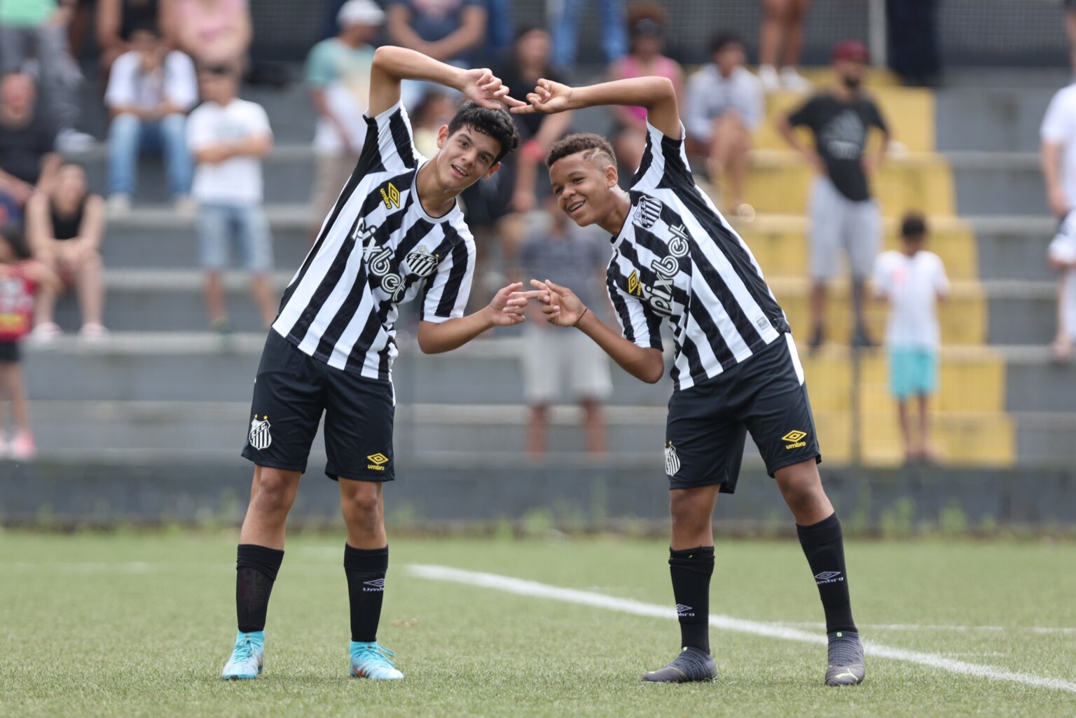 Santos goleia Linense fora de casa na ida das oitavas do Paulista Sub-13