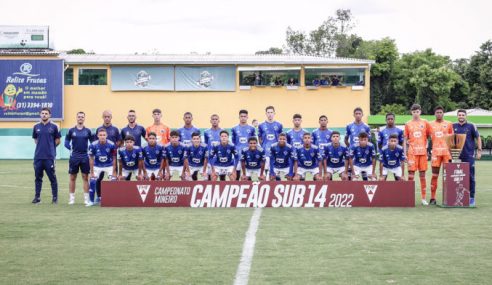 Cruzeiro conquista o título do Campeonato Mineiro Sub-14