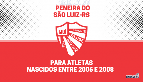 São Luiz-RS realizará peneira para duas categorias