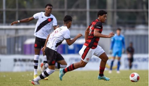 Flamengo e Vasco ficam no 0 a 0 na ida da final do Carioca Sub-17