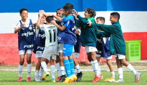 Palmeiras goleia União Mogi fora de casa na ida das oitavas do Paulista Sub-11