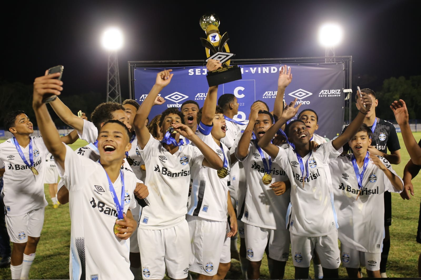 Grêmio é o campeão da Copa Umbro Sub-14
