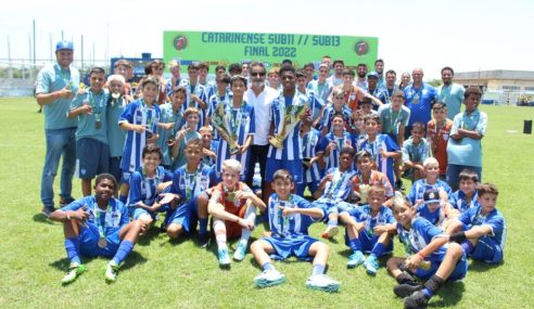 Avaí conquista a Copa Santa Catarina Sub-11 e também a Sub-13