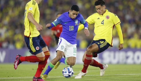 Brasil fica no empate contra a Colômbia no Sul-Americano Sub-20