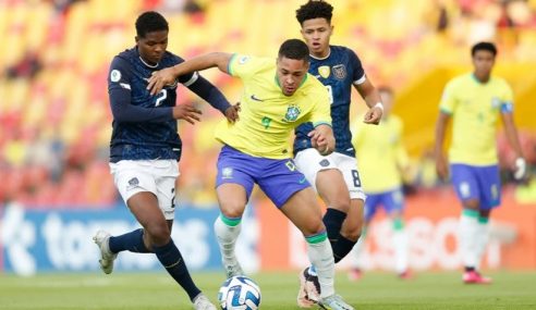 Brasil vence Equador em estreia no hexagonal do Sul-Americano Sub-20