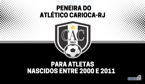 Atlético Carioca-RJ realizará peneira para cinco categorias