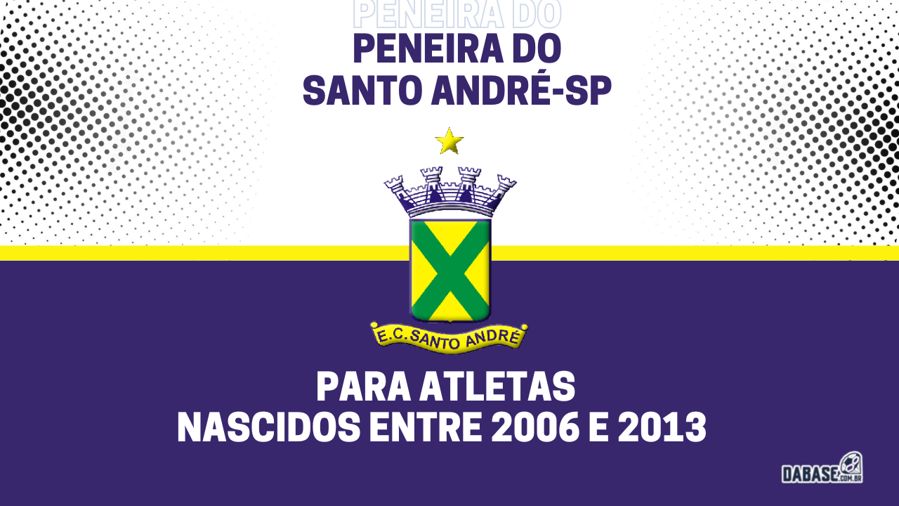 Santo André-SP realizará peneira para quatro categorias