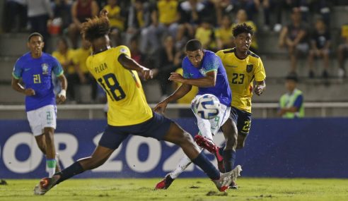 Sul-Americano Sub-17 de 2023 – 1ª rodada: Equador 2 x 2 Brasil