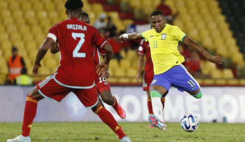 Brasil vence e garante vaga antecipada na fase final do Sul-Americano Sub-17