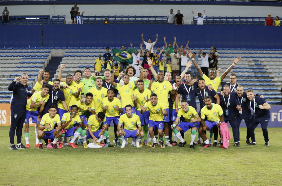 Brasil vence e avança invicto ao Hexagonal Final do Sul-Americano Sub-17