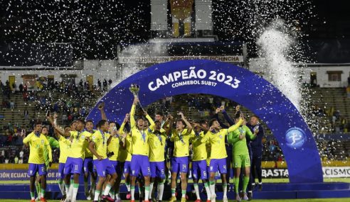 Brasil sagra-se campeão do Sul-Americano Sub-17