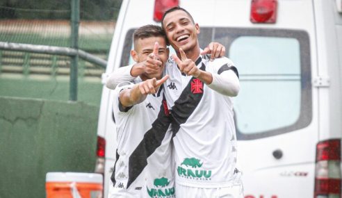 Vasco goleia Portuguesa e segue 100% no Carioca Sub-20