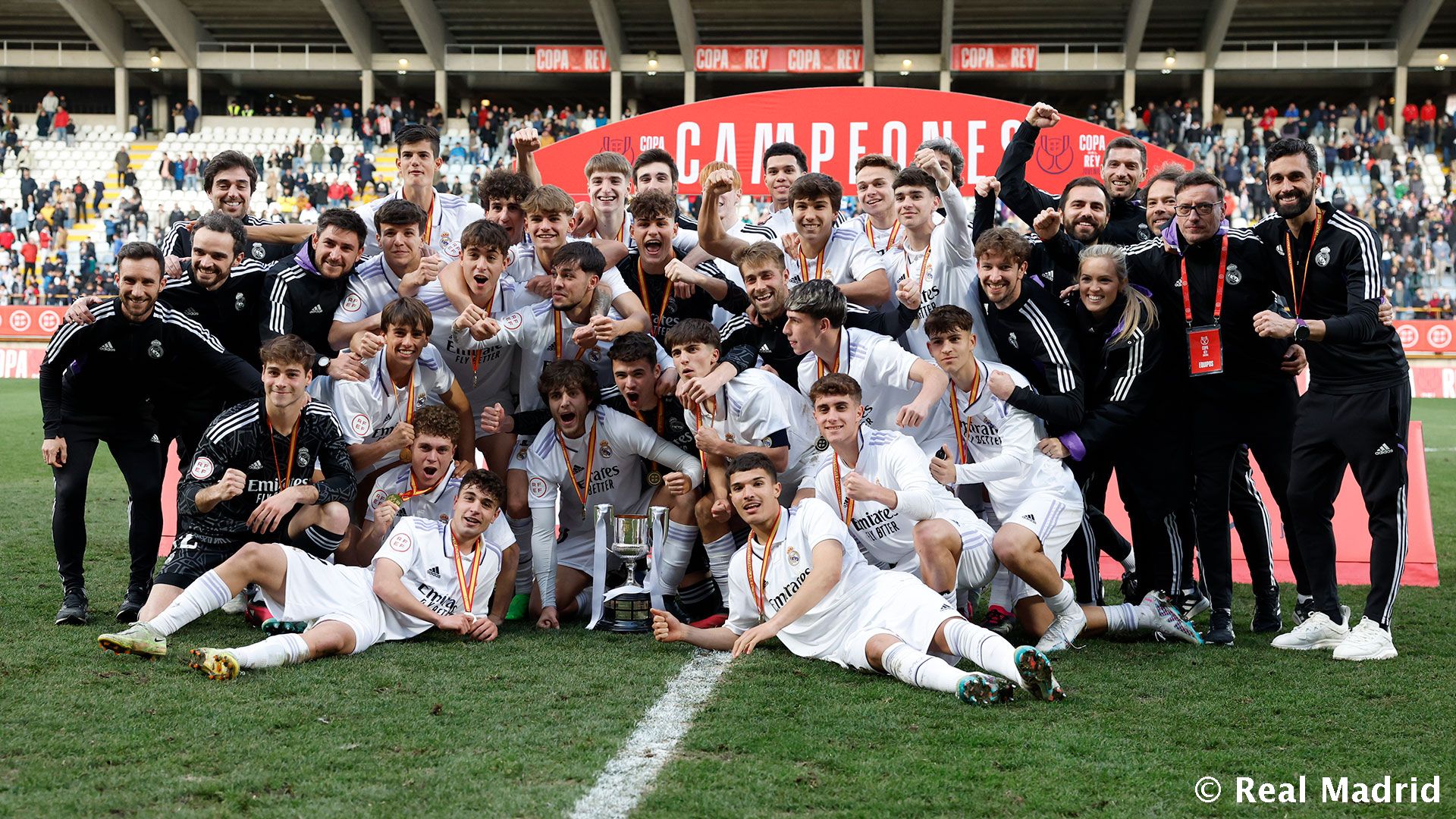Real Madrid conquista título da Copa do Rei Sub-19