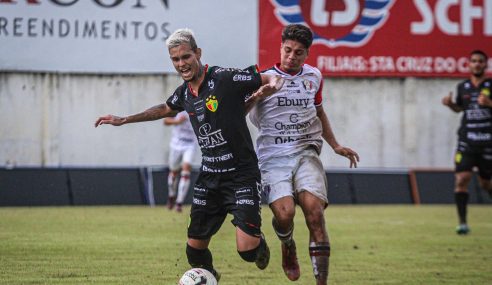 Brusque e Joinville empatam por 1 a 1 no Catarinense Sub-20