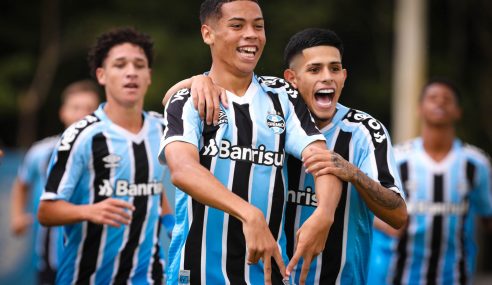 Grêmio aplica sonora goleada no Passo Fundo pelo Gaúcho Sub-17