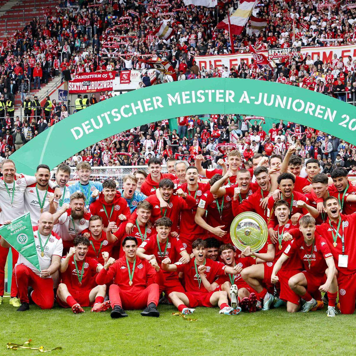 Mainz 05 é campeão alemão sub-19