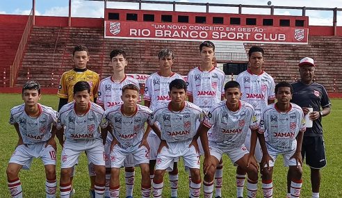 Rio Branco e Vila Hauer ficam no 0 a 0 pelo Paranaense Sub-15