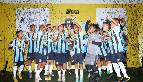 Grêmio conquista GO Sup Sub-12 pela quarta vez