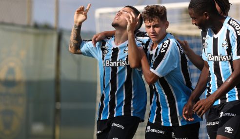 Grêmio goleia Atlético-GO pelo Brasileiro Sub-20