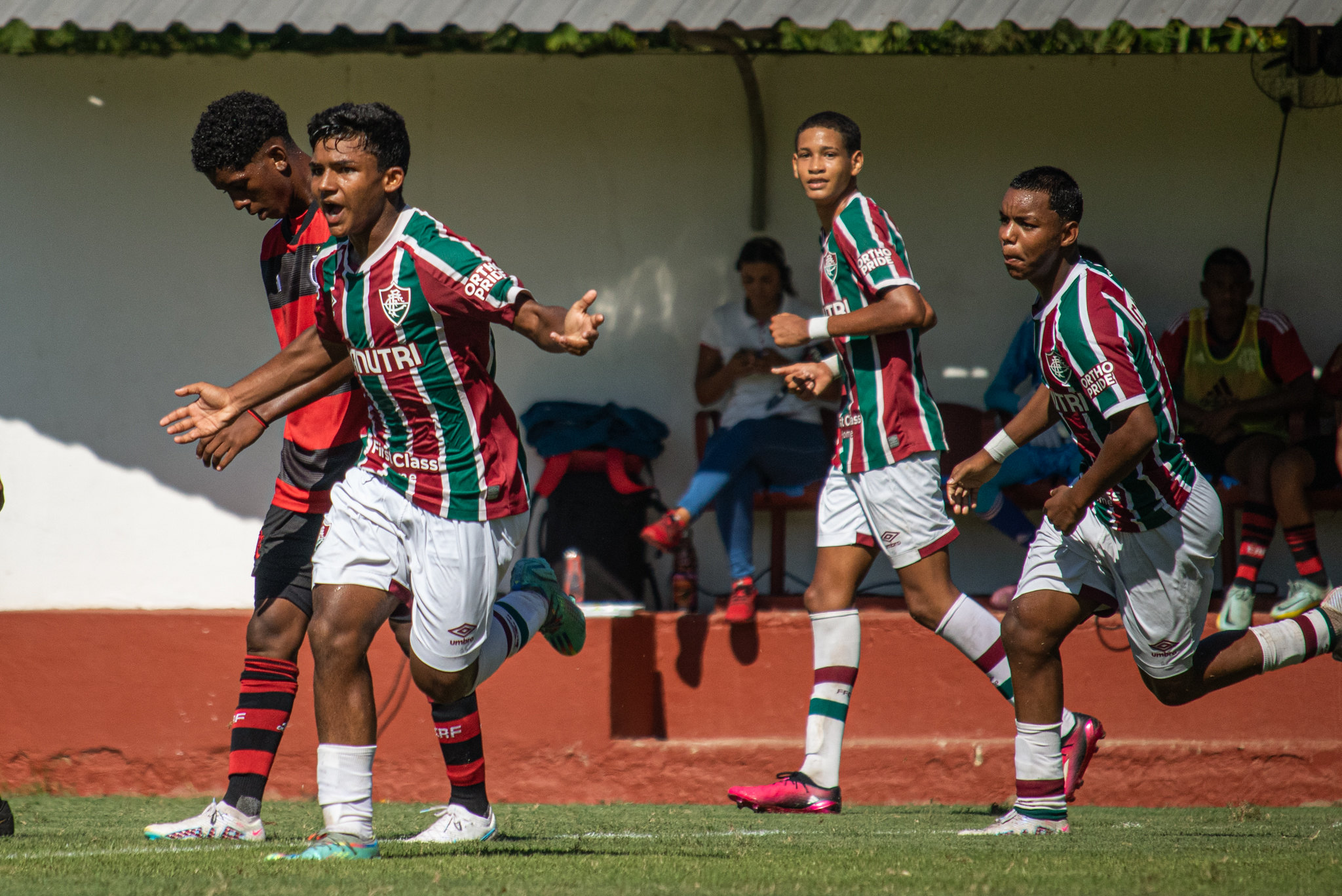 Fluminense vence clássico contra o Flamengo na Copa Rio Sub-15