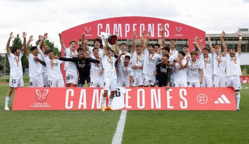 Real Madrid conquista título espanhol sub-19