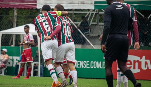 Fluminense mete 3 a 0 no Bangu e avança no Carioca Sub-20