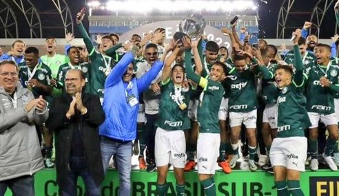 Palmeiras goleia Athletico-PR e conquista a Copa do Brasil Sub-17 de novo