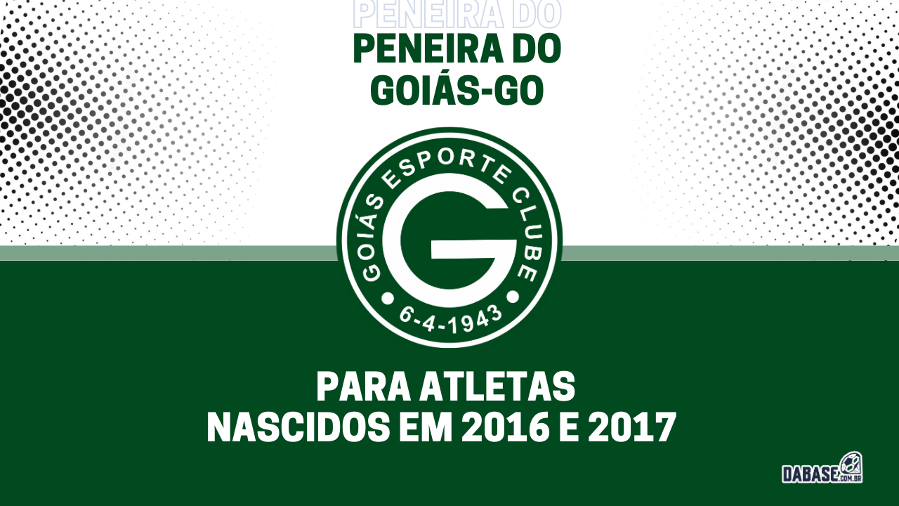 Goiás-GO realizará peneira para duas categorias