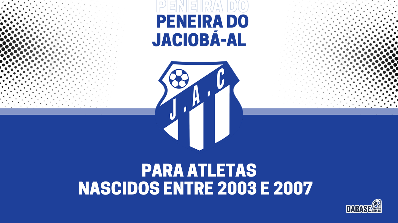 Jaciobá-AL realizará peneira para a categoria sub-20