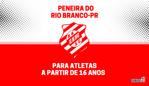 Rio Branco-PR realizará peneira para a categoria feminina principal