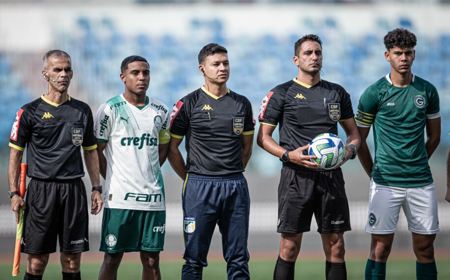 Palmeiras vence Goiás e continua 100% no Brasileiro Sub-17