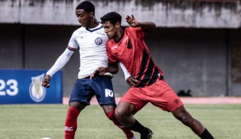 Bahia e Athletico-PR empatam em estreia no Brasileiro Sub-17