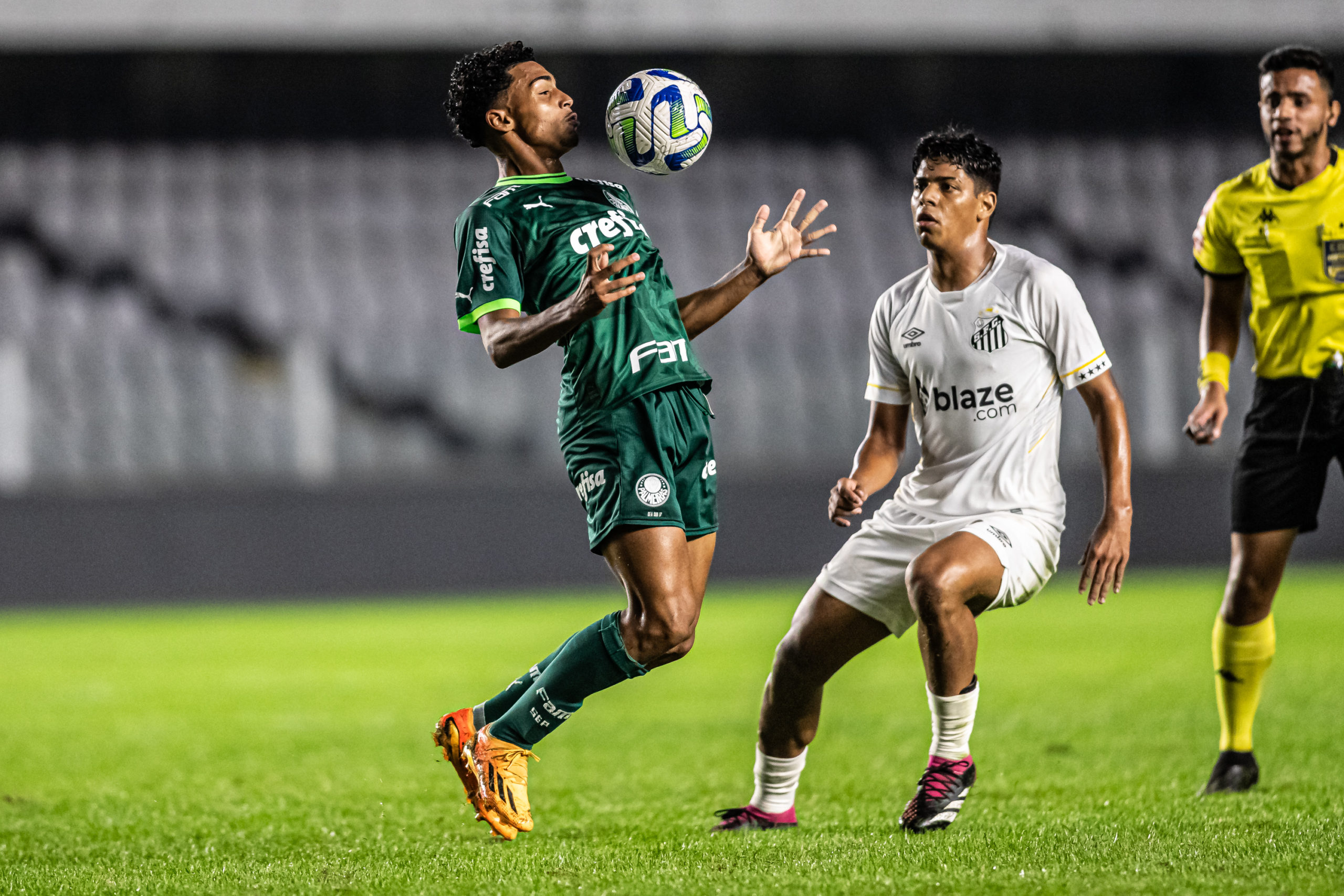 Palmeiras vence clássico no complemento da 1ª rodada do Brasileiro Sub-17