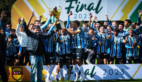 Grêmio vence Internacional e conquista título gaúcho sub-17 de 2023
