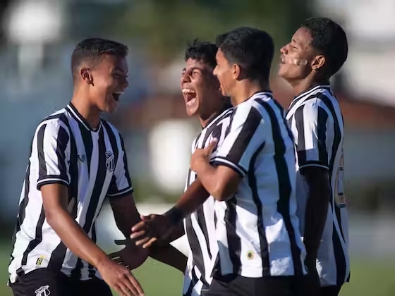 Ceará vence Botafogo, de virada, pelo Brasileiro Sub-17