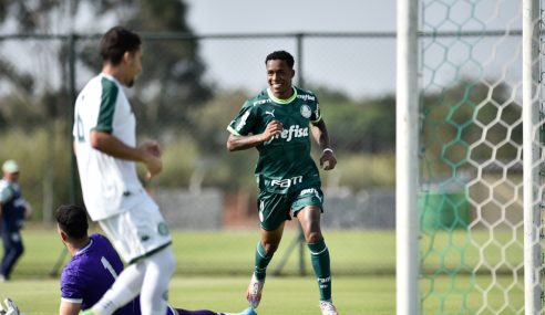 Palmeiras mete 6 a 0 no Guarani e assume ponta isolada no Paulista Sub-20