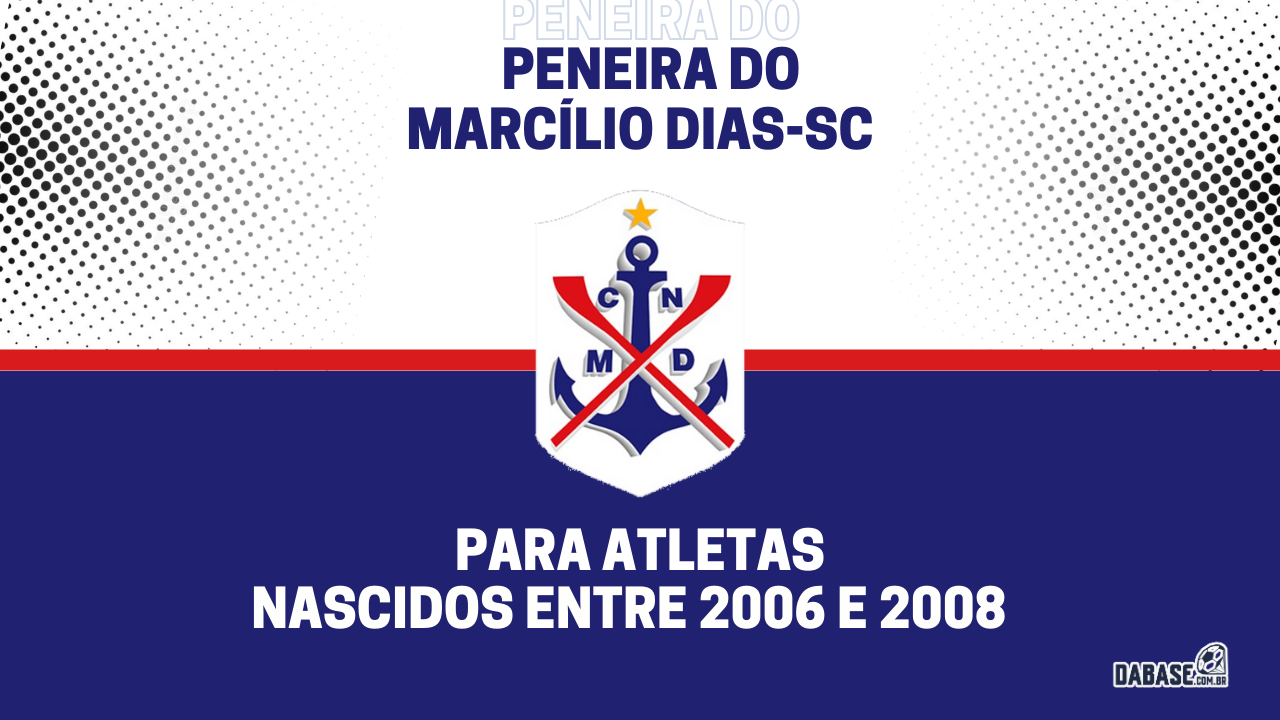 Marcílio Dias-SC realizará peneira para a categoria sub-17