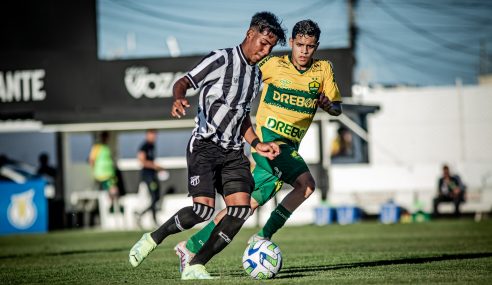 Ceará fica no empate contra o Cuiabá e se complica no Brasileiro Sub-17