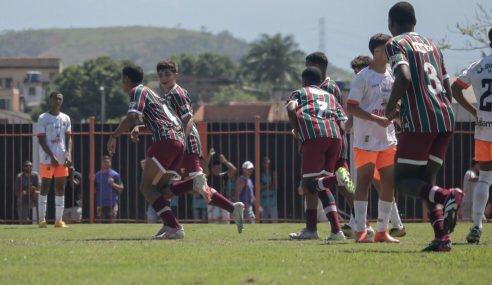 Fluminense ganha do Nova Iguaçu pelo placar mínimo no Carioca Sub-15