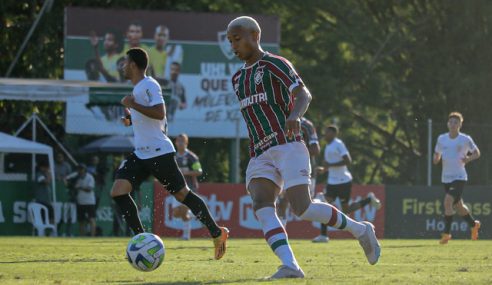 Fluminense goleia Corinthians na ida das quartas da Copa do Brasil Sub-20