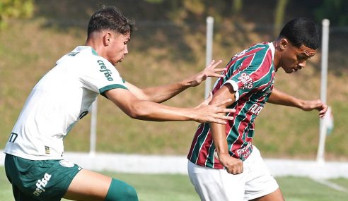 Fluminense e Palmeiras empatam na ida das quartas do Brasileiro Sub-17
