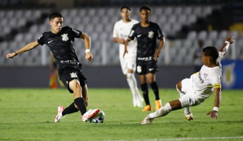 Santos vira sobre o Corinthians na ida das quartas do Brasileiro Sub-17